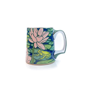 #3 Lotus & Frogs Mug