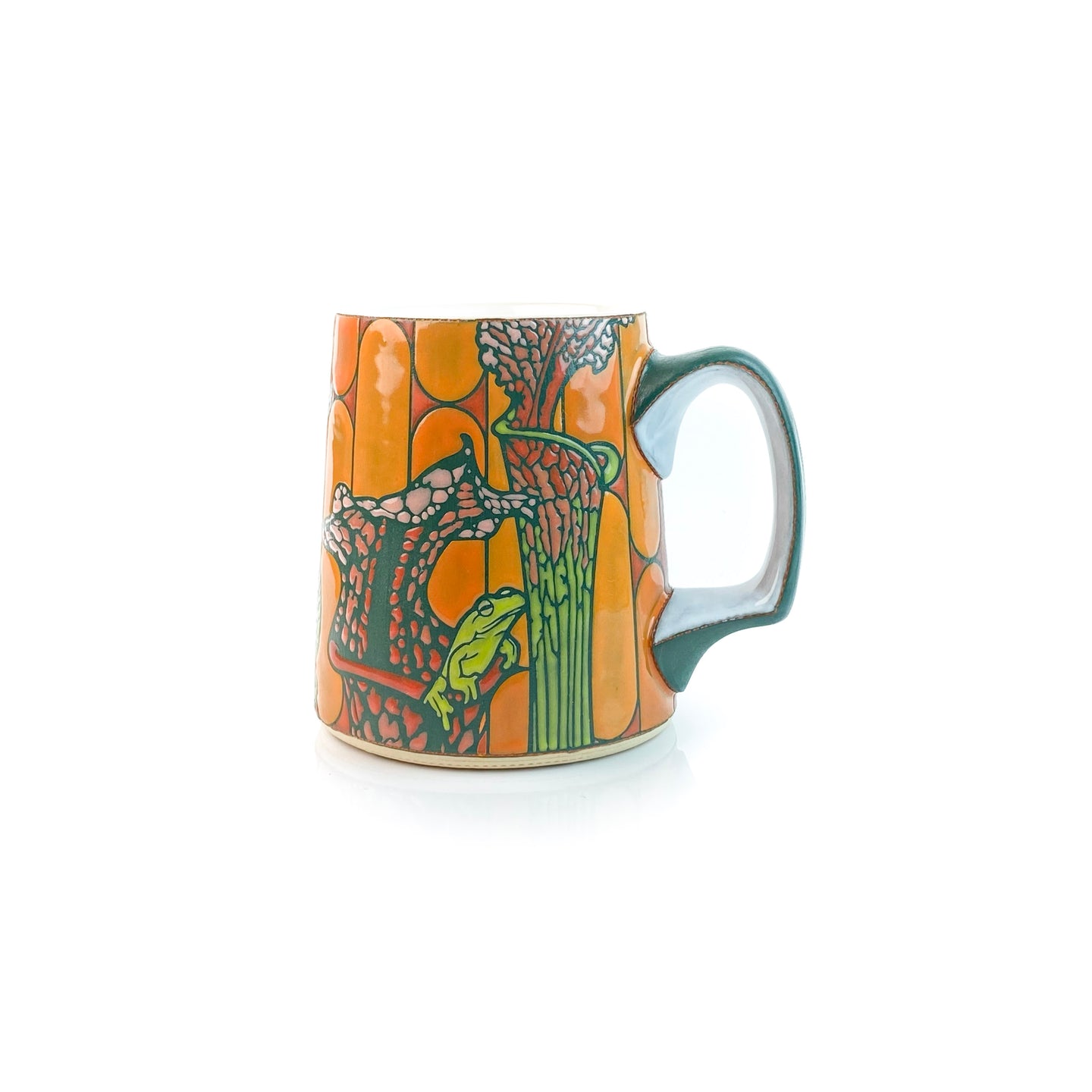 #47 Sarracenias & Frog Mug