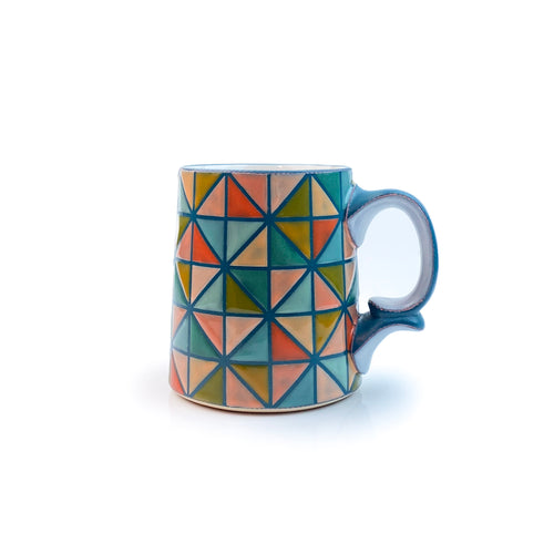 #19 Triangles Mug