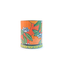 Load image into Gallery viewer, #33 Orange Blossoms Planter w. Drip Tray