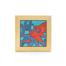 Load image into Gallery viewer, #6 Octopus Framed Tile
