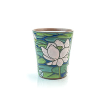 Load image into Gallery viewer, #28 Lotus &amp; Frogs Tumbler *
