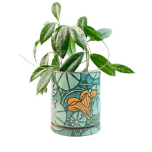 Load image into Gallery viewer, #36 Nasturtiums Planter w. Drip Tray