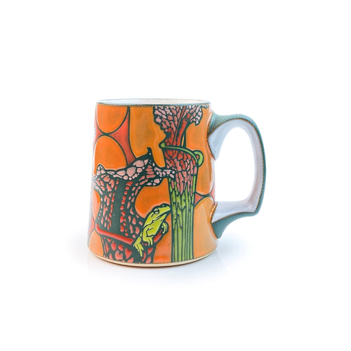 #26 Sarracenias & Frog Mug