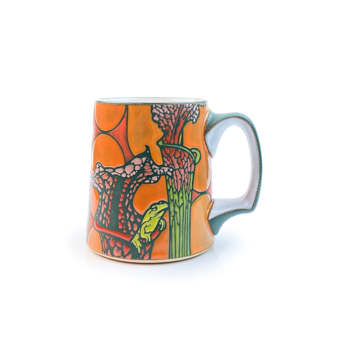 #26 Sarracenias & Frog Mug