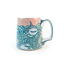 Load image into Gallery viewer, #49 Sharks &amp; Waves Mug