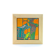 Load image into Gallery viewer, #10 Sarracenias &amp; Frog Framed Tile
