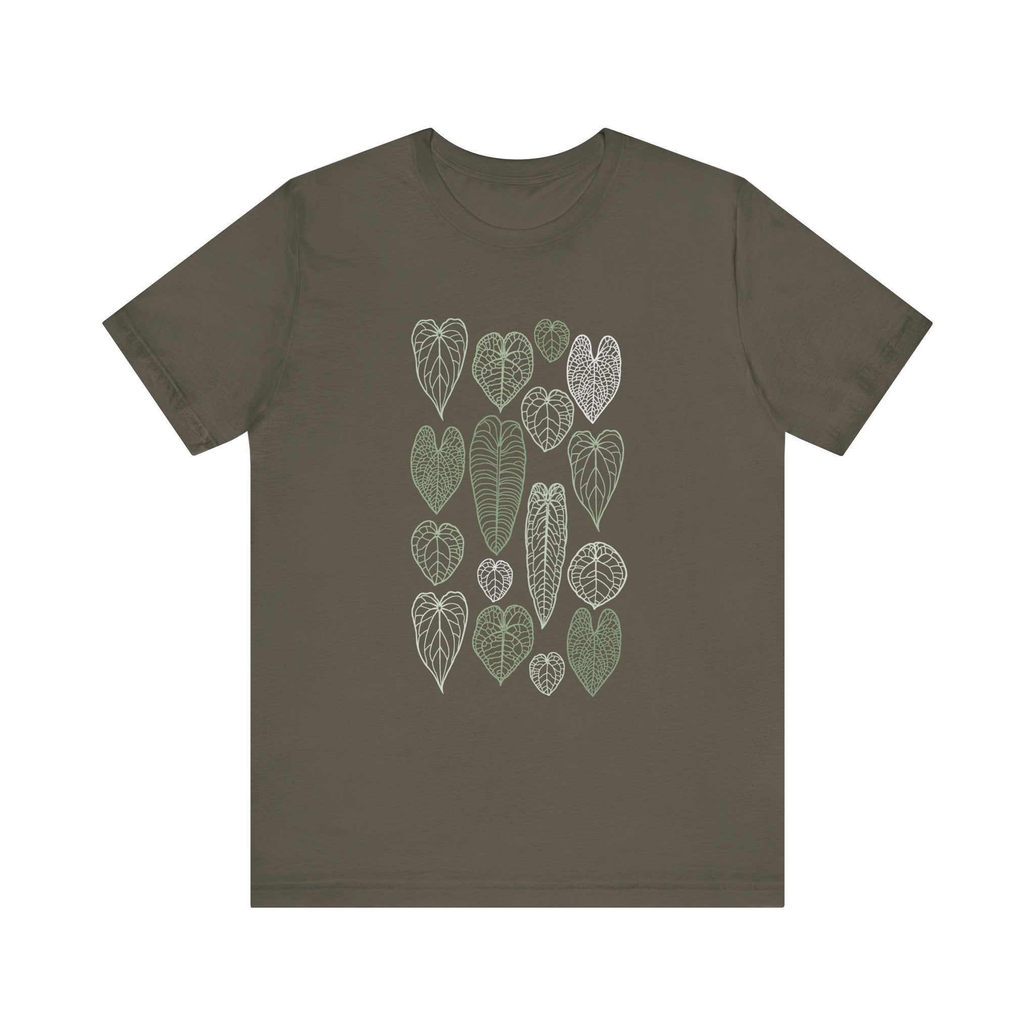 anthurium shirt Anthurium Skeleton Leaves Tee – Renee LoPresti Ceramics