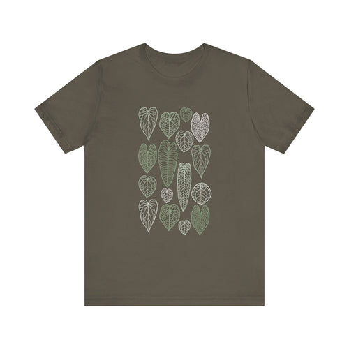 Anthurium Skeleton Leaves Tee