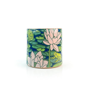 #54 Lotus & Frogs Planter