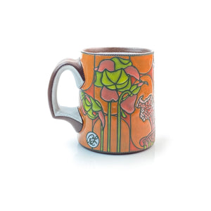 #4 Sarracenias & Frog Mug