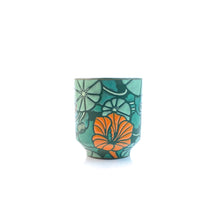 Load image into Gallery viewer, #50 Nasturtiums Tea Bowl
