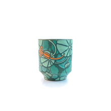 Load image into Gallery viewer, #50 Nasturtiums Tea Bowl
