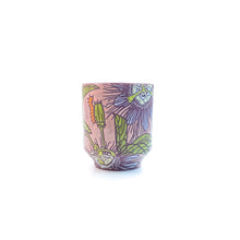 Load image into Gallery viewer, #51 Passionflower &amp; Gulf Fritillary Tea Bowl