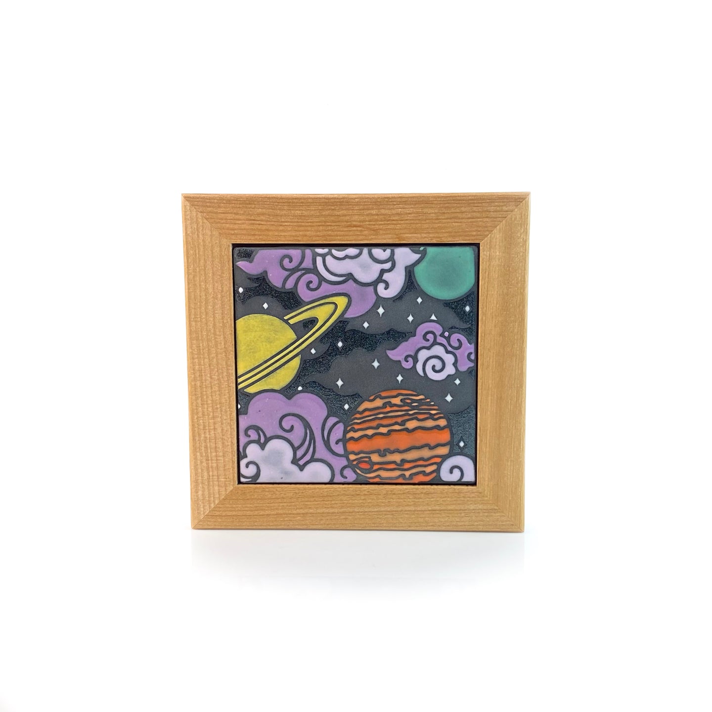 #15 Outer Space Framed Tile