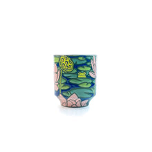 Load image into Gallery viewer, #52 Lotus &amp; Frogs Tea Bowl
