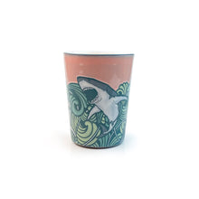Load image into Gallery viewer, #42 Sharks &amp; Waves Tumbler