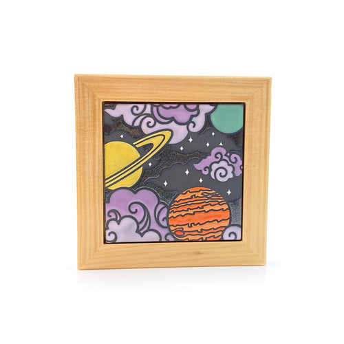 #52 Outer Space Framed Tile