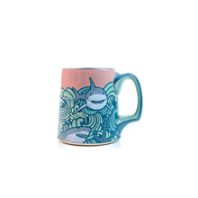 Load image into Gallery viewer, #70 Sharks &amp; Waves Mug