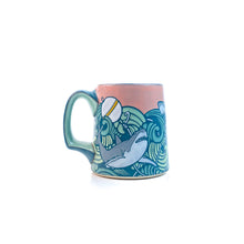 Load image into Gallery viewer, #70 Sharks &amp; Waves Mug