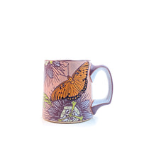 Load image into Gallery viewer, #89 Passionflower &amp; Gulf Fritillary Mug