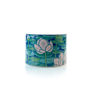 #10 Lotus & Frogs Planter *