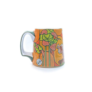 #13 Sarracenias & Frog Mug