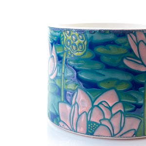 #10 Lotus & Frogs Planter *