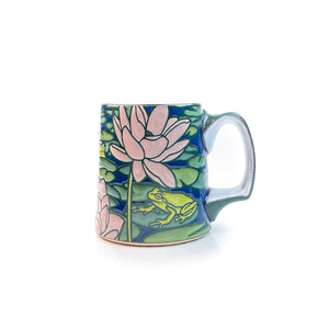 #20 *  Lotus & Frogs Mug