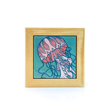 Load image into Gallery viewer, #3 Jellyfish Framed Tile