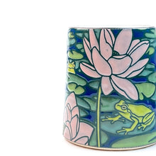 Load image into Gallery viewer, #20 *  Lotus &amp; Frogs Mug
