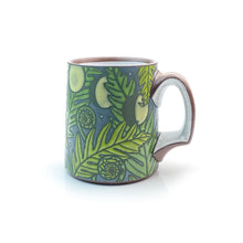 Load image into Gallery viewer, #21 Luna Moth, Ferns &amp; Moon Phases Mug