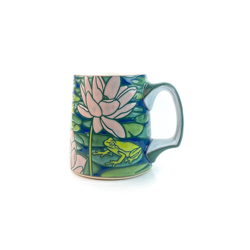 #43 Lotus & Frogs Mug