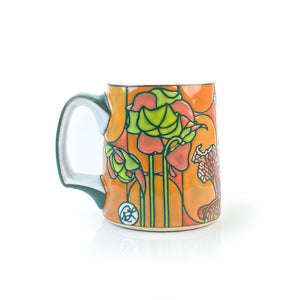 #37 Sarracenia & Frog Mug