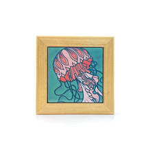 Load image into Gallery viewer, #6 Jellyfish Framed Tile