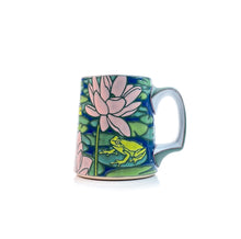 Load image into Gallery viewer, #31 Lotus &amp; Frogs Mug