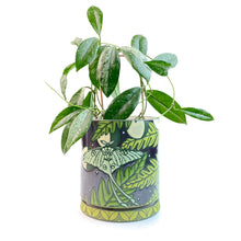 Load image into Gallery viewer, #32 Luna Moth &amp; Moon Phases Planter w. Drip Tray